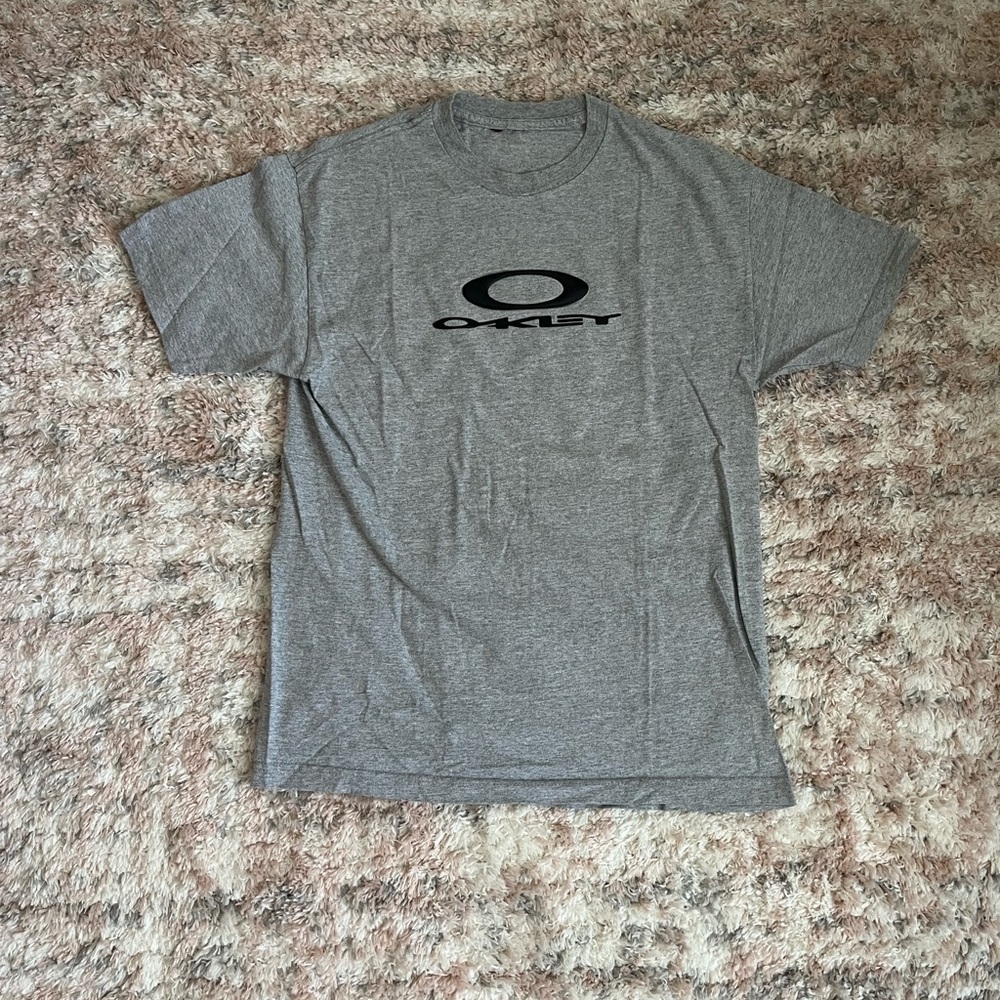 Oakley Men’s T-Shirt Gray Size L